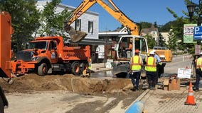 "It's a lot of work!" Utility crews repair two water main breaks in City of Brookfield