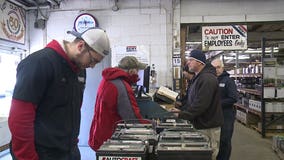 "The sales have really started:" Cold snap means busy day for buying car batteries