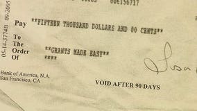 "You believe these people:" But the so-called grant writers were actually con-men