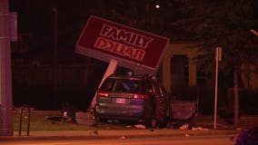 Police investigate crash near 55th and North; 14-year-old driver seriously injured