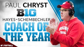 Wisconsin Badgers football coach Paul Chryst named Big 10 Coach of the Year