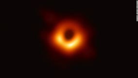 Scientists reveal 1st image ever made of a black hole