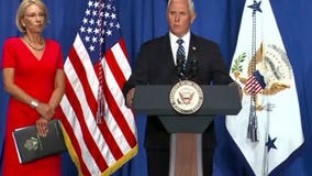 Vice President Mike Pence says CDC will issue guidance for schools