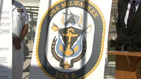 Crest of USS Milwaukee unveiled, ship now under construction