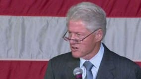 President Clinton stumps for Obama campaign in Wisconsin