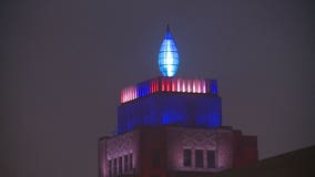 'Symbol of unity:' Milwaukee buildings shine in red, white, and blue amid COVID-19 pandemic