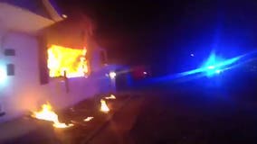 'We saved a life:' Video shows deputy running into burning home, pulling man from basement