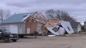 Experts survey storm damage at homes, businesses in Hustisford