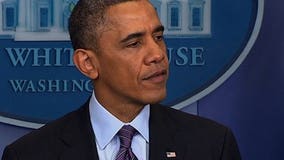 Pres. Obama reacts to the death of Nelson Mandela