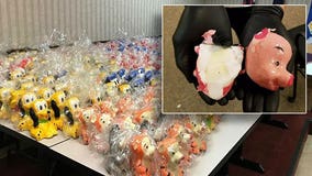 500 lbs of meth worth approximately $2M found in Disney figurines