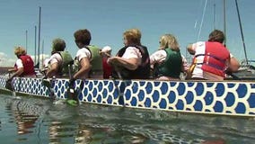 Group uses "Dragon boating" to unite as breast cancer survivors