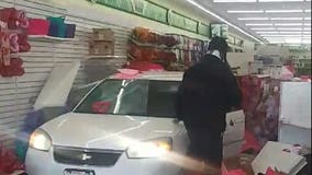 1 injured after car crashes into Dollar Tree near Holton and Capitol