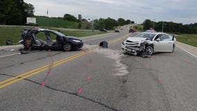 Seven people, including two children taken to the hospital after crash on Hwy. 33 in Dodge County