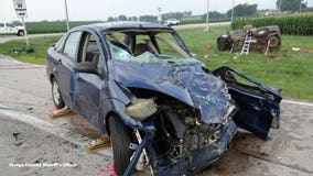 Dodge County: SUV, car collide in Township of Oak Grove killing 1, injuring another