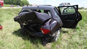 Two hurt, one seriously, after collision between SUV, car on Dodge County highway