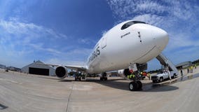 Pictures: Newest addition to Airbus passenger fleet lands at Mitchell International Airport