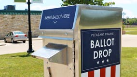 'Secure delivery option:' New ballot drop-off box installed at Pleasant Prairie Village Hall