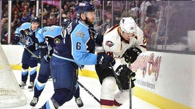 Admirals stopped by Monsters, 3-1