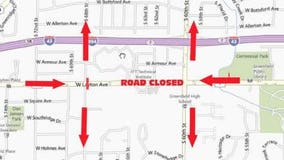 Layton Ave. closed between 60th & 68th until September 3rd