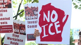 'Becoming harder to ignore:' Protesters rally against ICE outside Dodge County Jail