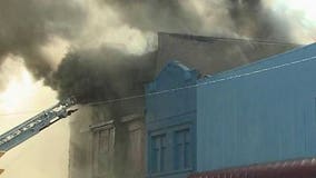 Building destroyed in five-alarm fire built in 1890