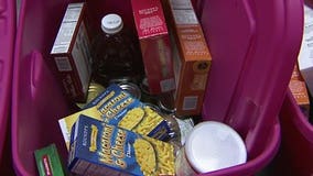 Hunger Task Force, Palermo's fill Easter bins for the hungry