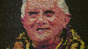 Creating dialogue: Milwaukee Art Museum features papal portrait made of condoms