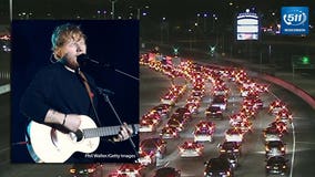 'Awful:' Traffic backups cause thousands of Ed Sheeran fans to miss part of Milwaukee concert