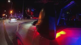 Body cam video captures police pursuit from Milwaukee to Racine; 'Speeds are at 100'