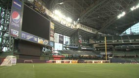 Making history at Miller Park: Grounds crew talks about transforming baseball field into soccer field