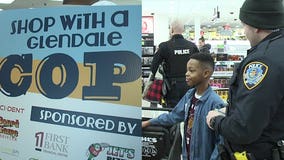 'An event like this builds relationships:' Glendale police take kids to Kohl's for 'Shop with a Cop'