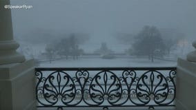 Live stream: See what the East Coast Blizzard looks like from Speaker Paul Ryan's office balcony