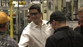 House Speaker Paul Ryan touts tax reform at Harley-Davidson factory