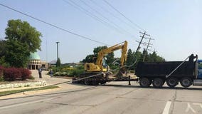 Southbound lanes of Loomis Rd. reopened near Edgerton Ave. after cable & phone lines snagged