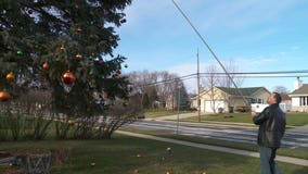 Quite the blustery night: High winds lead to power outages, Christmas decor strewn about