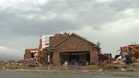 Severe storms hamper recovery efforts in Moore, OK