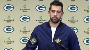 Coach McCarthy says he has "no concern" over QB Aaron Rodgers and his sore right shoulder