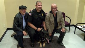 TV production company donates $10K to Ozaukee County K-9 program: 'We knew they'd put it to good use'