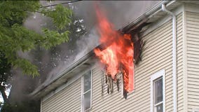 Studying attic fires: Huge flames at home on city's north side, but this one was a controlled burn