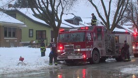 Crews respond to fire at home in Milwaukee's Sherman Park neighborhood