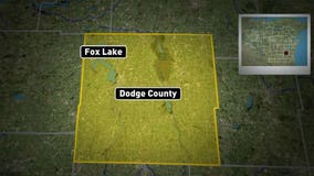 Sheriff's officials: One dead after three fall through ice into Fox Lake in Dodge County