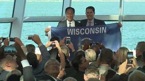 Governor Walker tours Wisconsin by air to tout Foxconn agreement