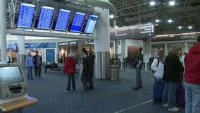 "I'm kind of stuck:" East Coast blizzard causing delays, cancellations at Milwaukee's Mitchell Airport