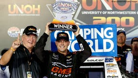 Johnny Sauter wins NASCAR Truck race at Bristol