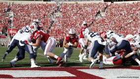 BYU upsets No. 6 Wisconsin 24-21