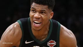 Antetokounmpo scores 34, Bucks top Spurs 135-129