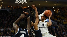 Howard has 38, No. 10 Marquette edges No. 14 Villanova 66-65