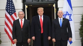 President Trump formally recognizes Israeli control of Golan Heights