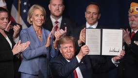 'Supreme debt of gratitude:' President Trump signs student debt forgiveness for disabled veterans