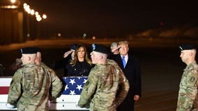 President Trump pays respects to Army officers killed in Afghanistan